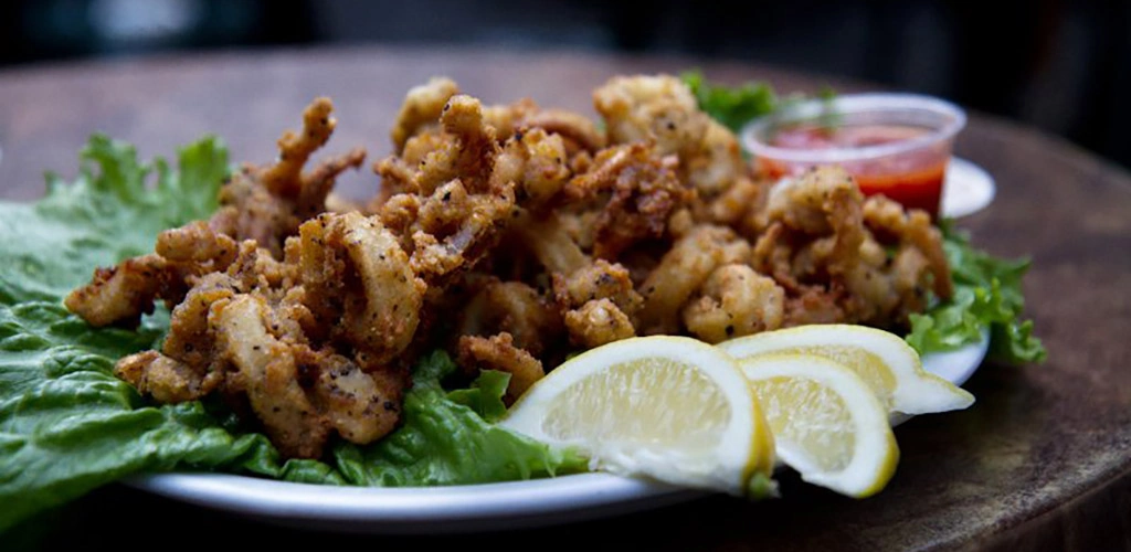 Calamari from Hurley's Irish Pub