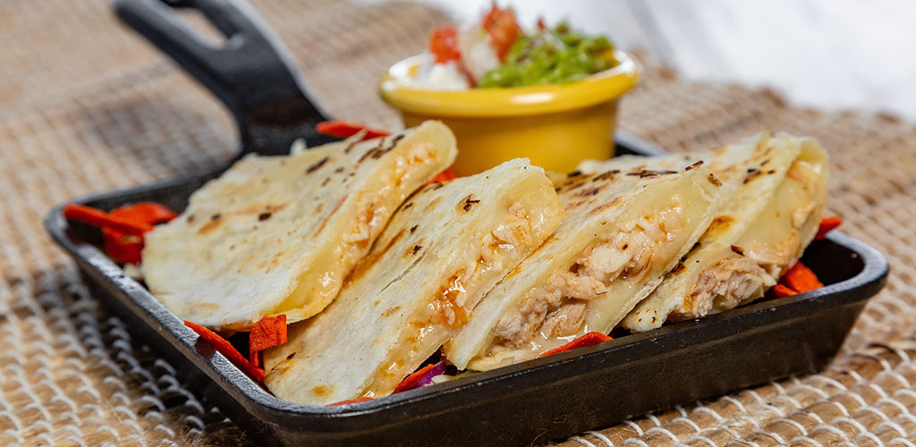 Freshly made quesadillas from Acapulco Mexican Restaurant