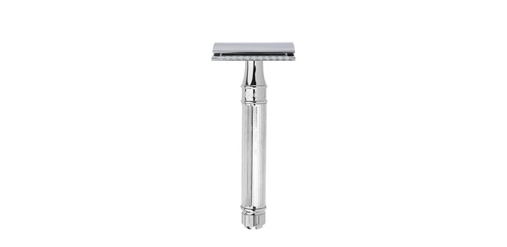 one of the best safety razors for those with acne prone skin,Edwin Jagger Double Edge