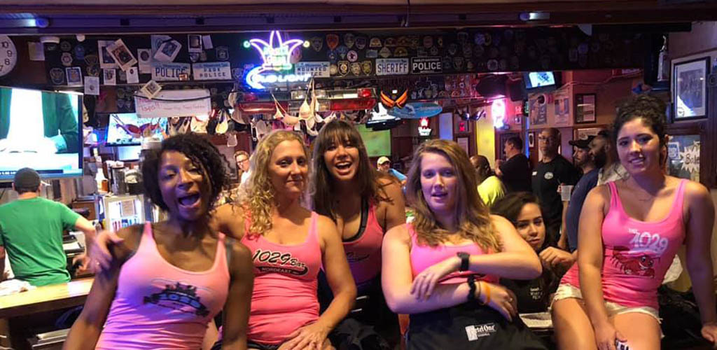 The beautiful staff at The 1029 Bar