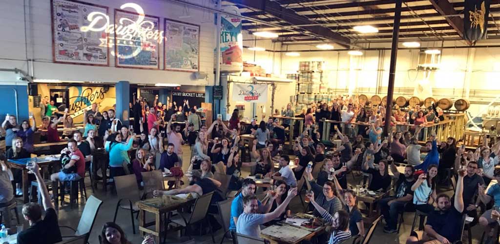 3 Daughters Brewing is a great place for beer, games and singles looking to get laid in St. Petersburg