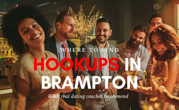 Friends at a club looking for hookups in Brampton