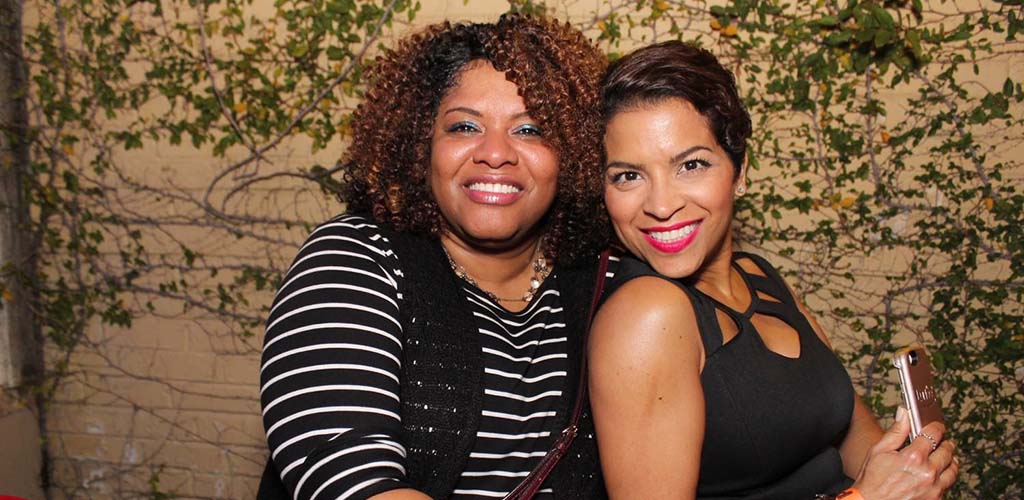 Beautiful ladies at Gaspar's Grotto