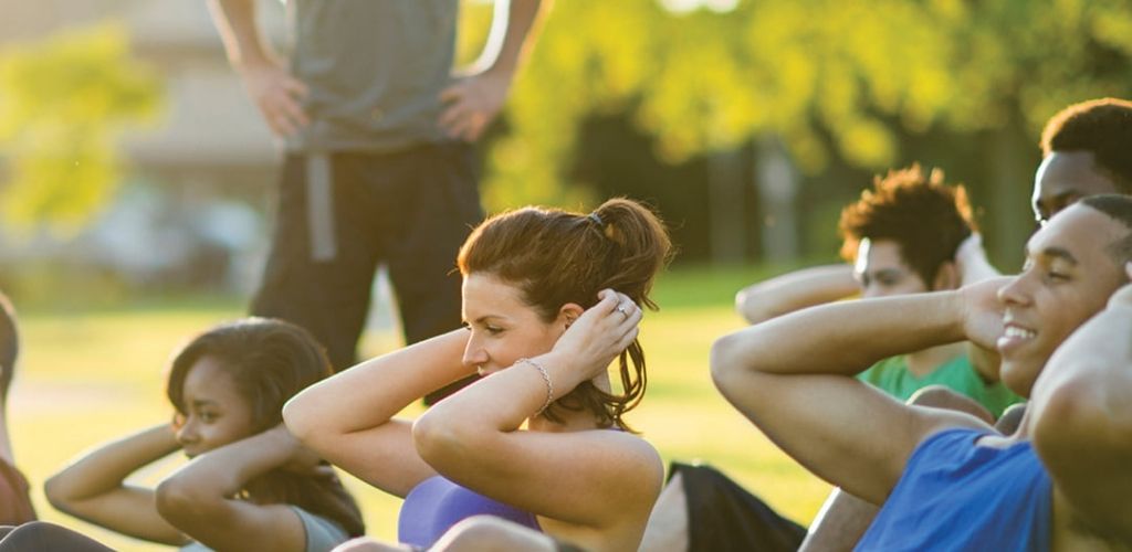 Cute Adelaide singles working out at Next Gen Memorial Drive