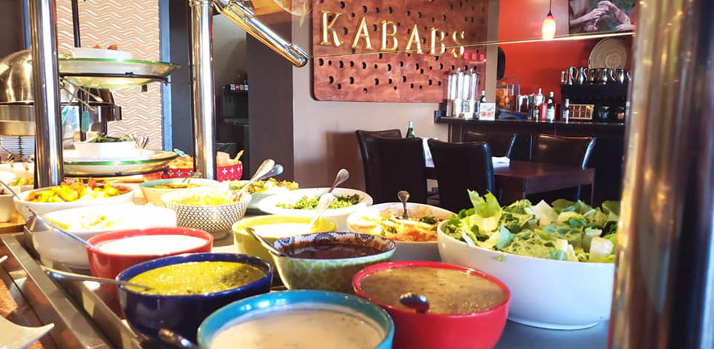 Various dips and sides available at Kababs