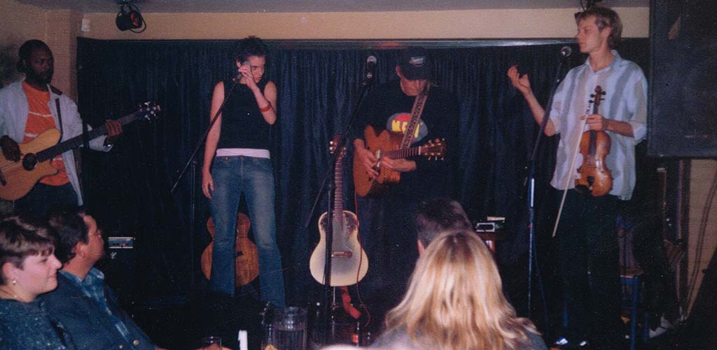 A liver performance at Cafe Barcelona