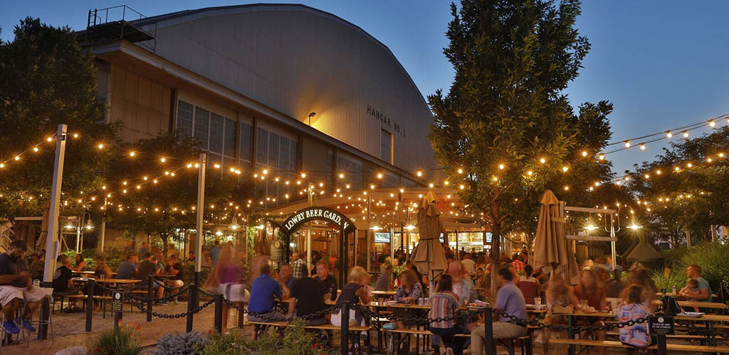 Lowry Beer Garden is a great place to find casual encounters in Denver Colorado