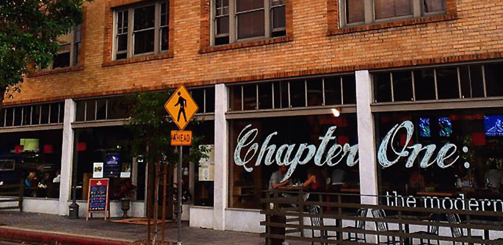 The brick facade of Chapter One: The Modern Local