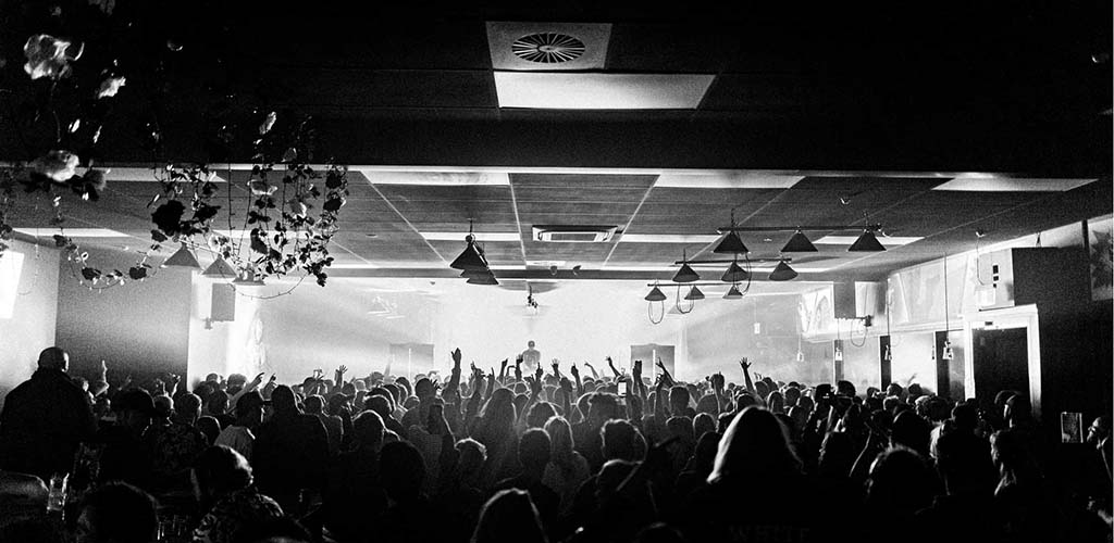 The dancefloor of The Slate Room