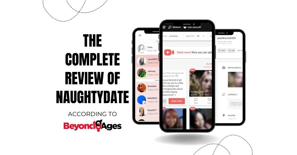 Screenshots from our review of NaughtyDate