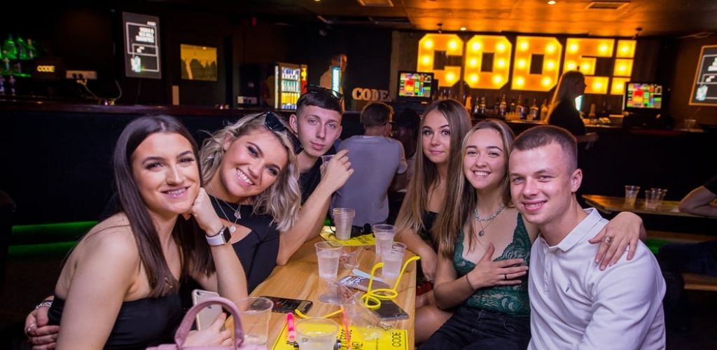 Young Sheffield singles drinking and hooking up at Code