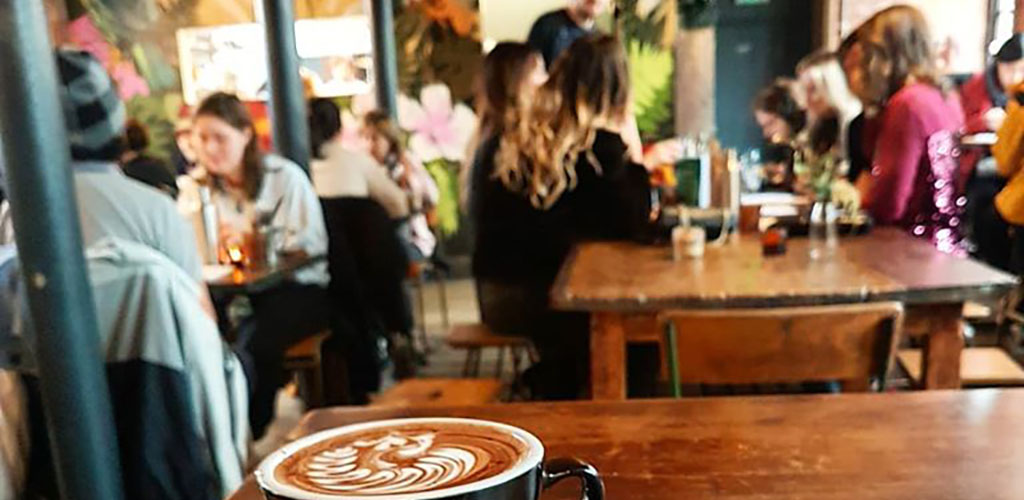 Single Sheffield women hanging out at Tamper Coffee