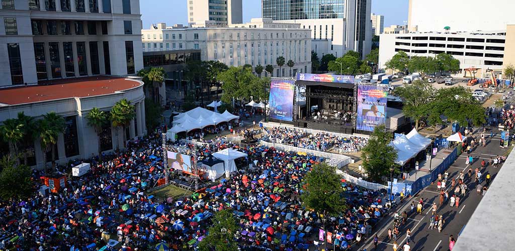 Jacksonville Jazz Festival at its height