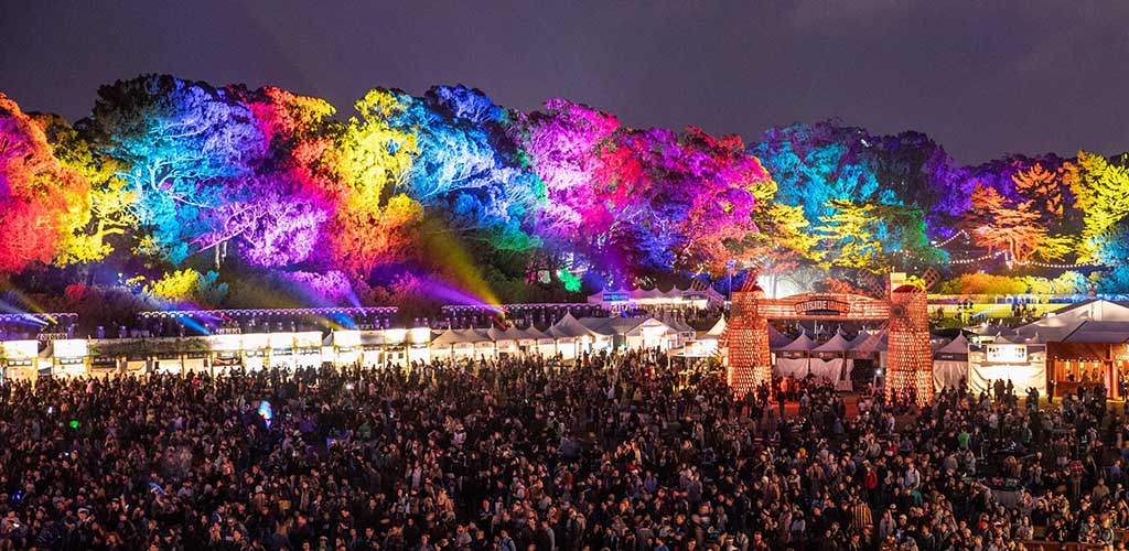 Big crowd of singles at Outside Lands looking to get laid