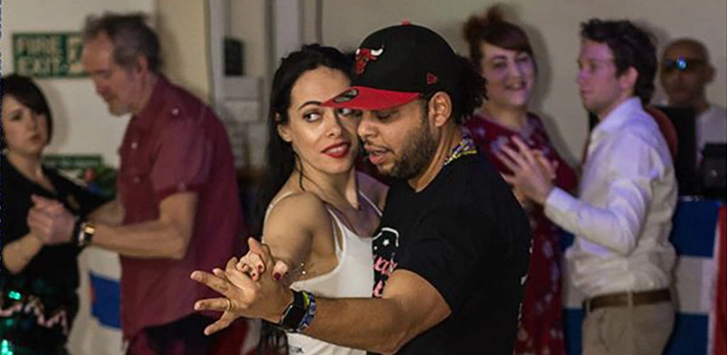 Men and women partnered up to dance at Havana Salsa