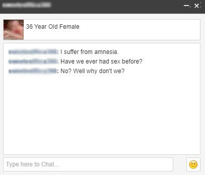 Chat requests from our localmilf.com review