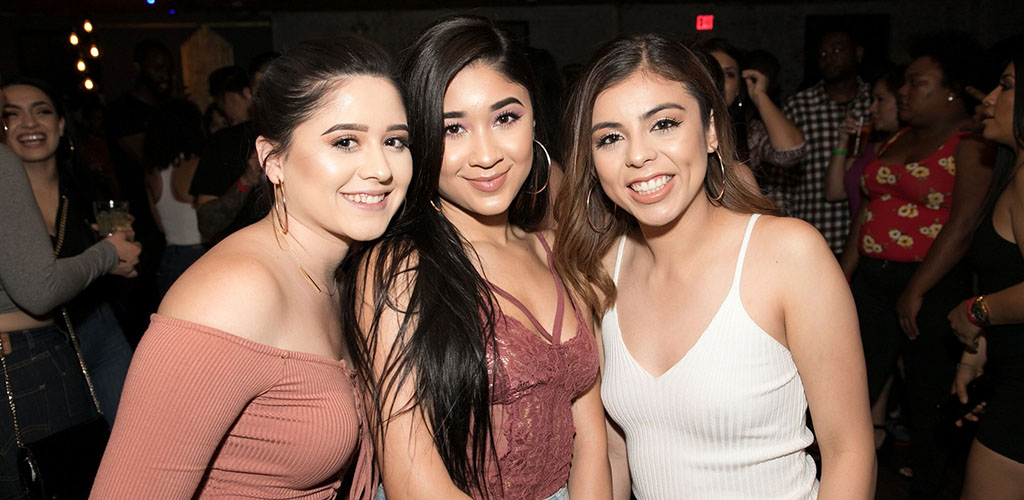 Young ladies on the dance floor of At the Top