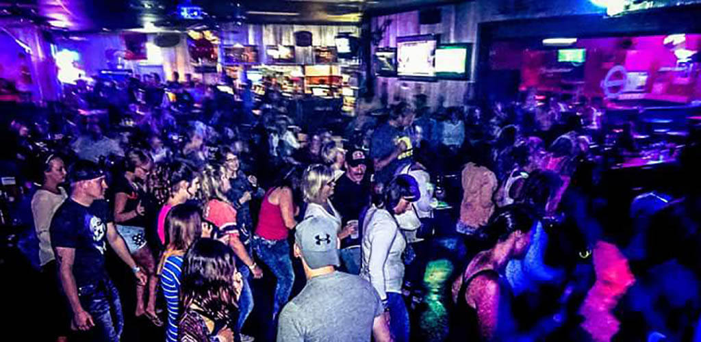 The dance floor of Cappy's Hotspot Bar and Grill