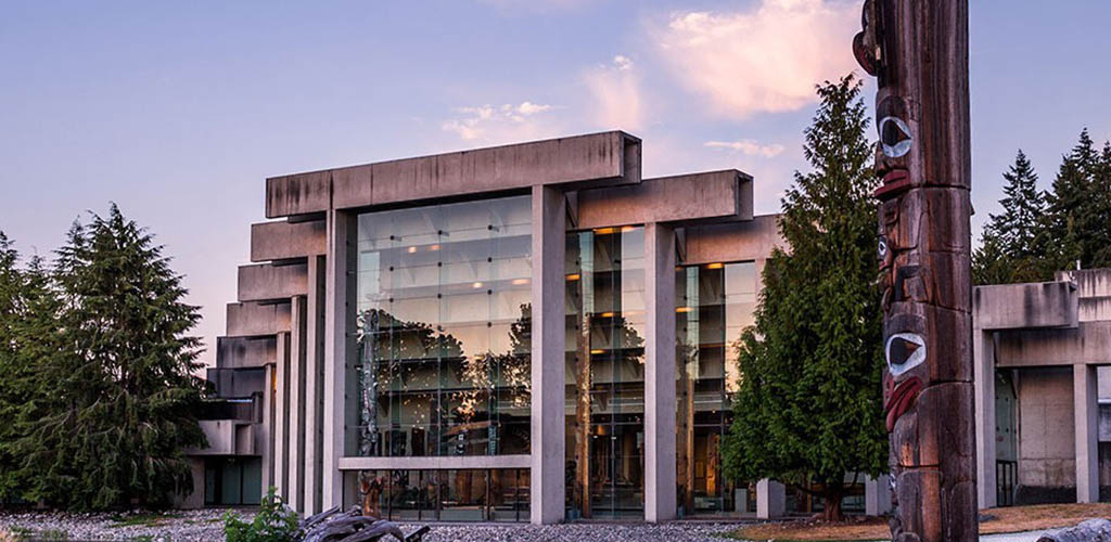 The majestic exterior of Museum of Anthropology