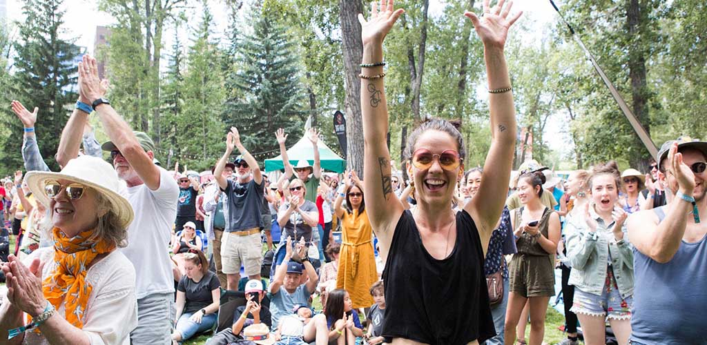 The young crowd camping out at Calgary Folk Music Festival