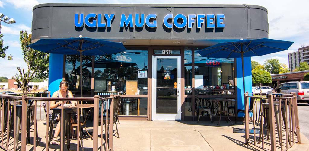 The cozy Ugly Mug Coffee