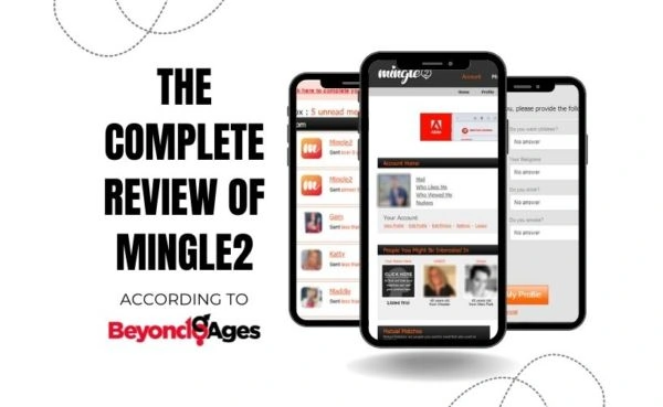 Screenshots from our review of Mingle2