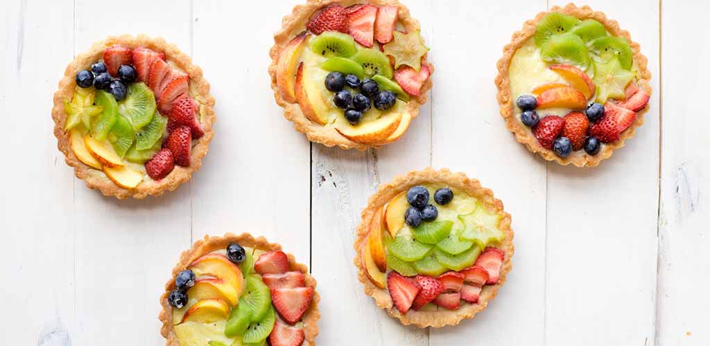 Fruit tarts from The Lincoln Apartment