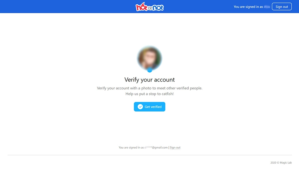 You need to verify your account to continue using the site