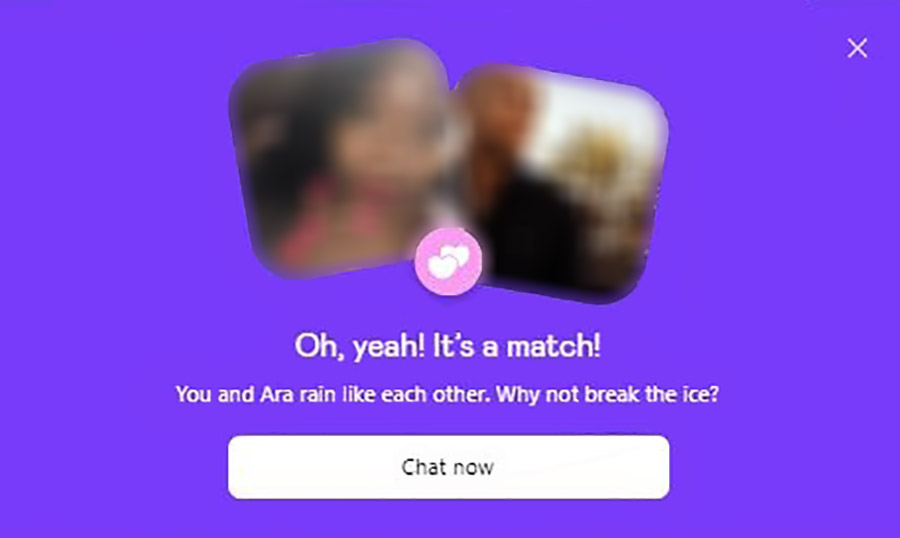 It's a match