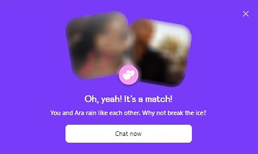 It's a match