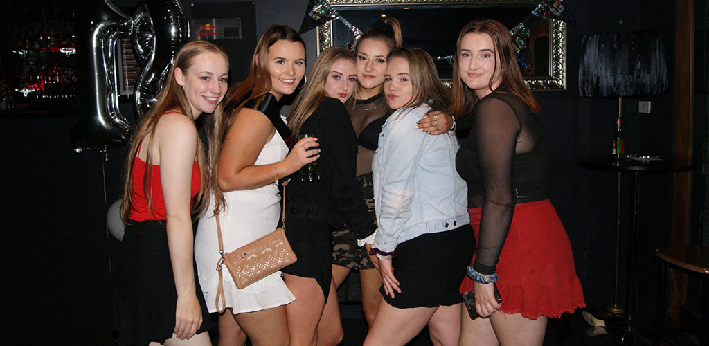 Cute Hobart girls on a night out at Amor Bar and Music Room