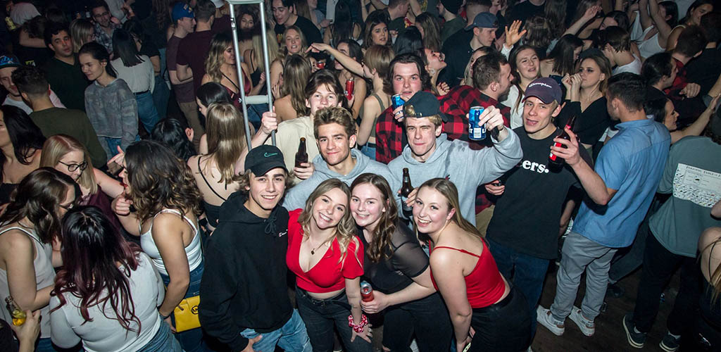 The dance floor of Cowboys Roadhouse