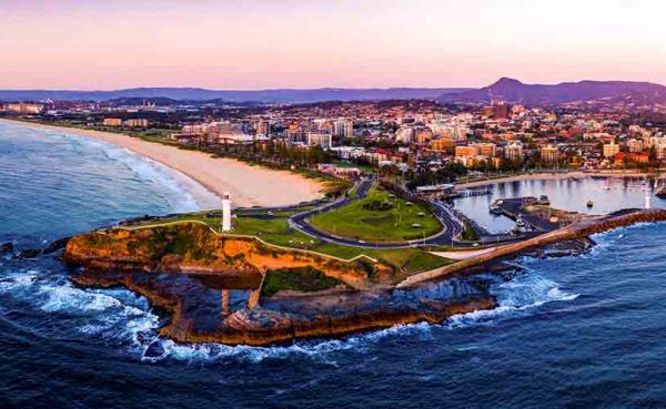 View of Wollongong, Australia