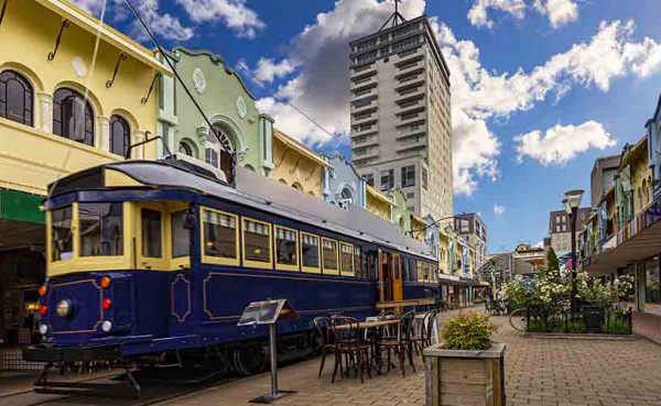 The tram at New Regent Street