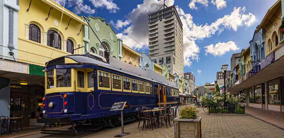 The tram at New Regent Street