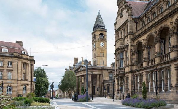 Old town architecture, Wakefield, West Yorkshire