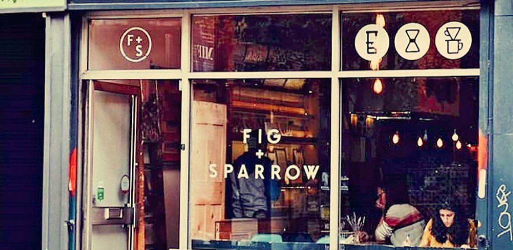 Storefront of Fig + Sparrow