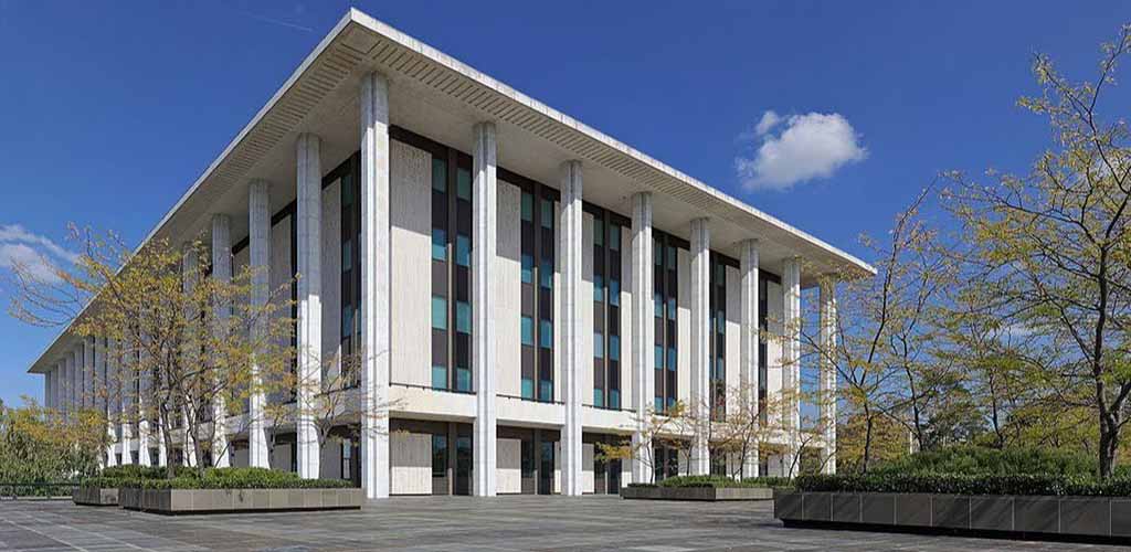 Exterior of the National Library of Australia