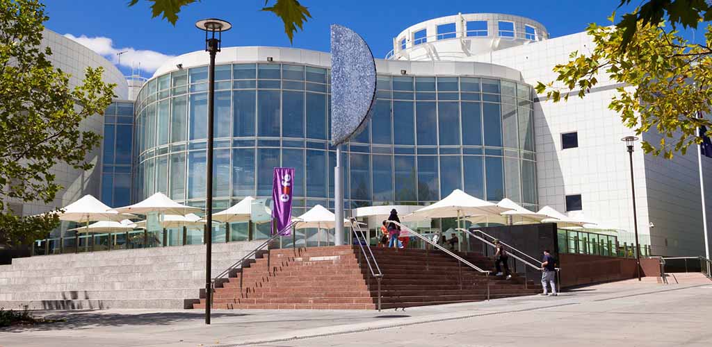 Questacon on a sunny day