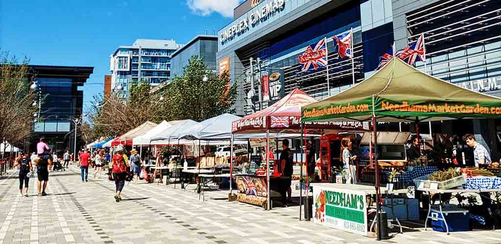 A sunny day at the Ottawa Farmers Market