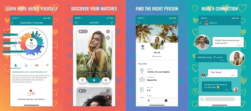 eHarmony Android features