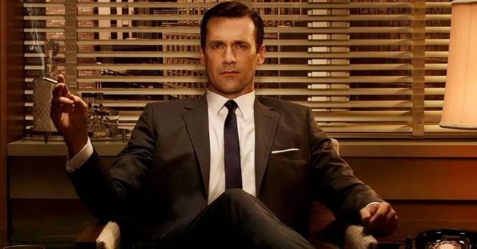 Don Draper relaxed