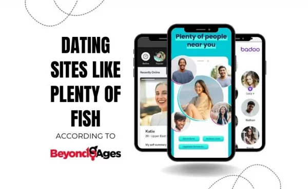 Screenshots of dating sites like Plenty of Fish