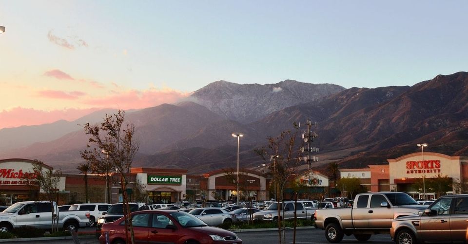 Fontana California skyline