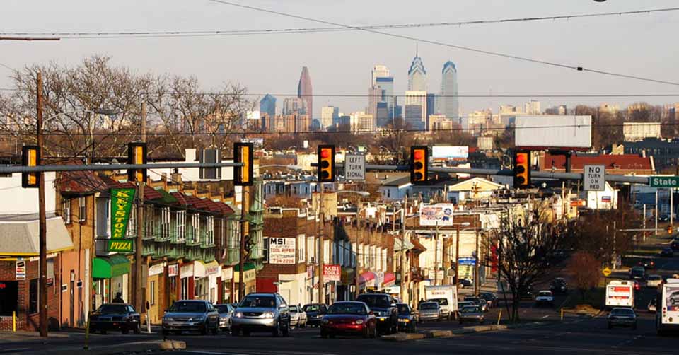 Upper Darby view