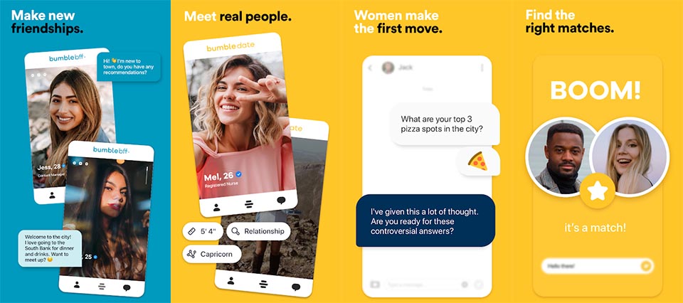 Android Bumble screenshots