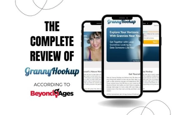 Screenshots from reviewing Granny Hookup