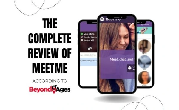 Screenshots from our review of MeetMe