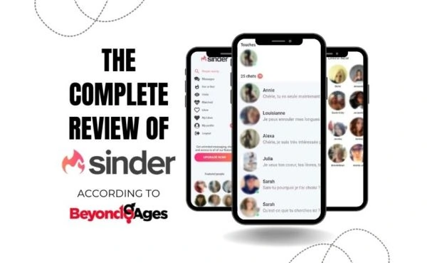 Screenshots from reviewing Sinder