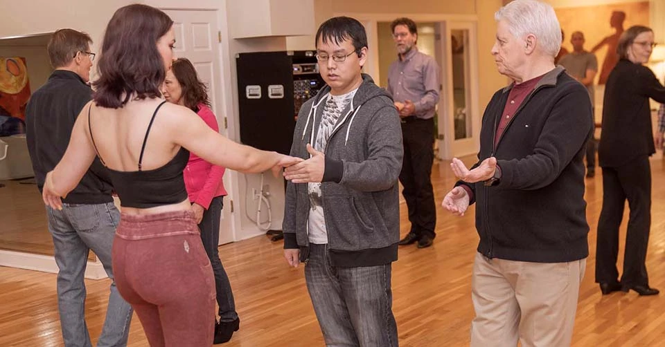 A tango class at Delaware House Milwaukee